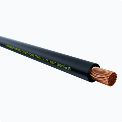 Cable Portaelectrodo (Soldador) Cu PVC 105°C 600V RoHS
