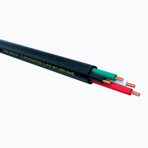 Cable ST-CC Encauchetado Cu PVC 90°C 600V RoHS