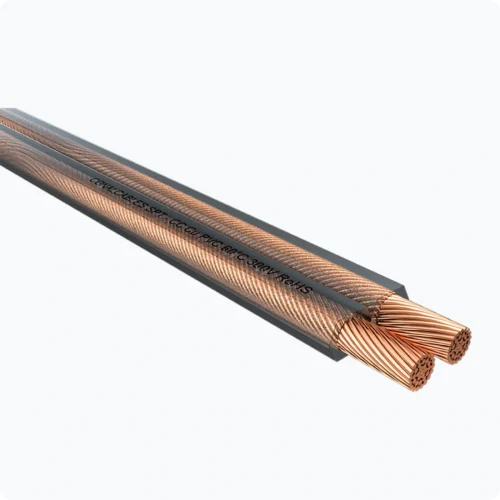 Cable Duplex Cristal Cu PVC 60°C 300V RoHS