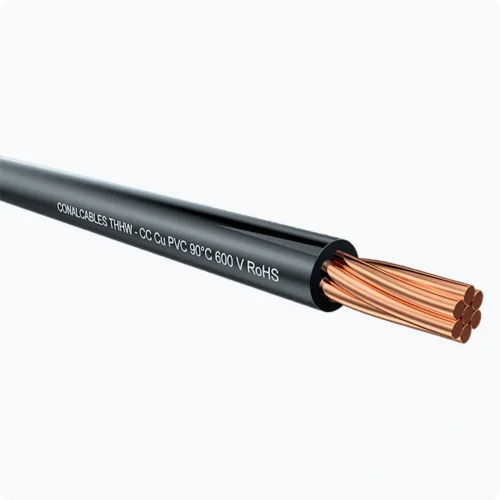 Cable THHW Cu PVC TC 90°C 600V RoHS